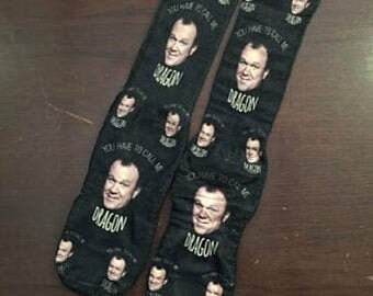 Step Brothers Dragon Socks - Unleash your inner dragon with comedic style!