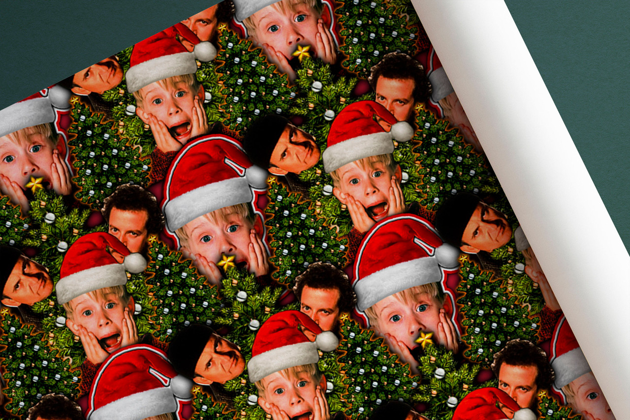 Home Alone Wrapping Paper sold by Malignancy Flying