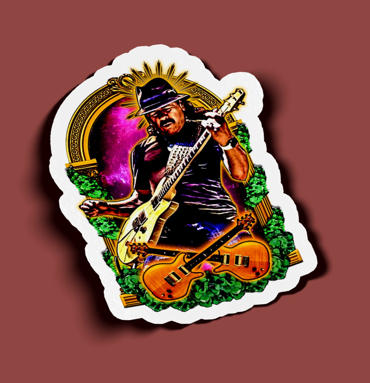 Carlos Santana Baseball Edit Royals - Carlos Santana - Sticker