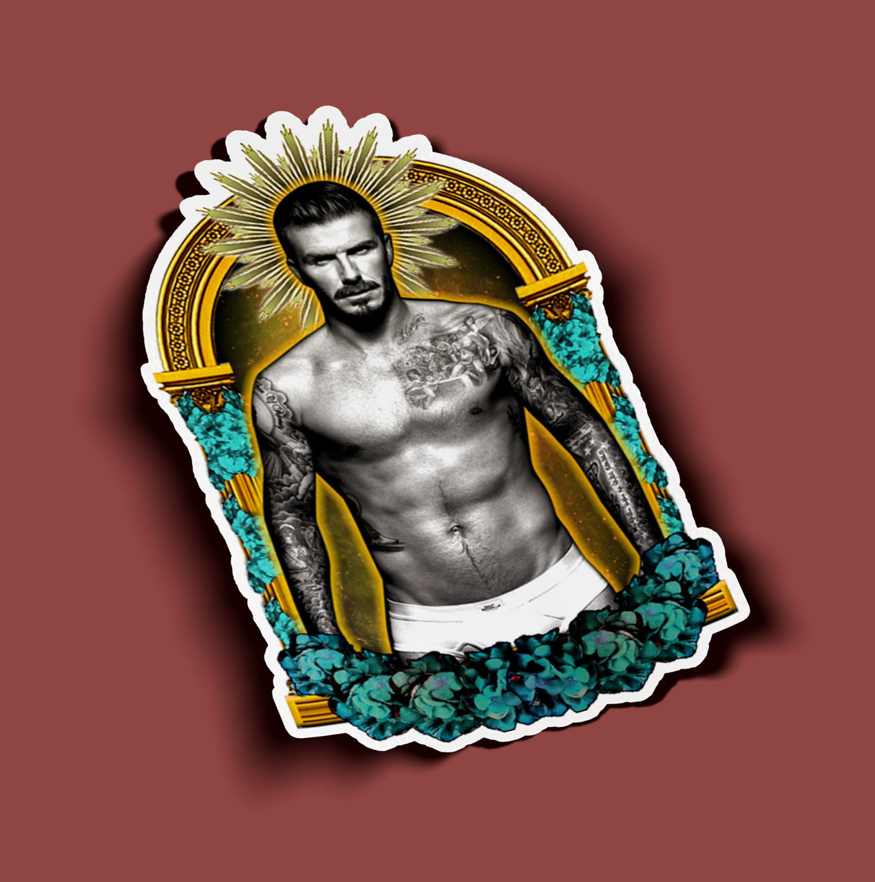 Saint David Beckham Sticker