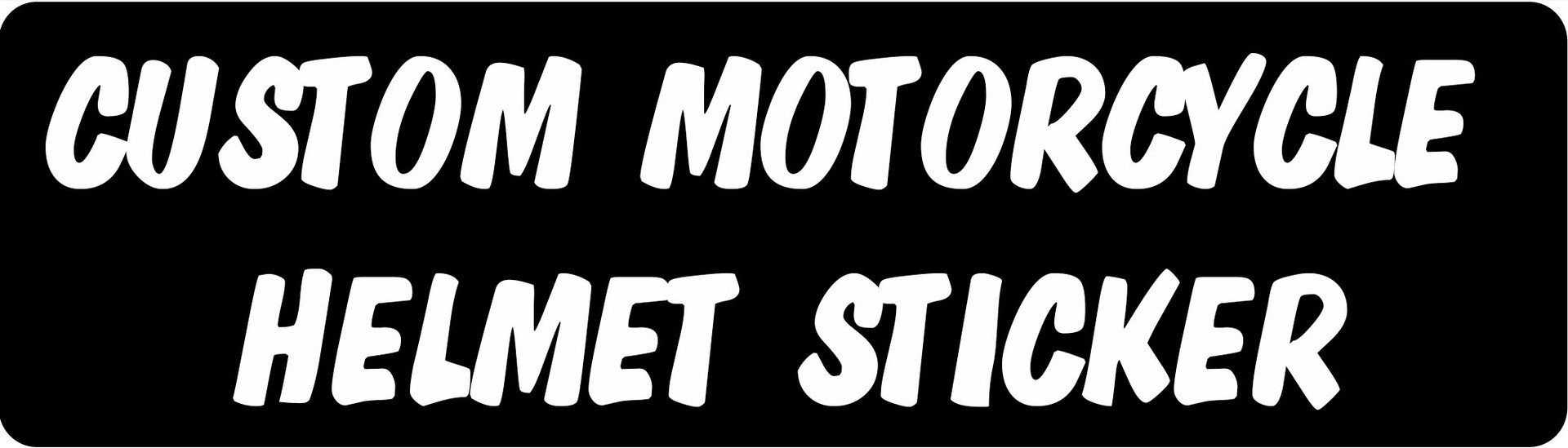 Stop Crying Motorcycle Helmet Sticker