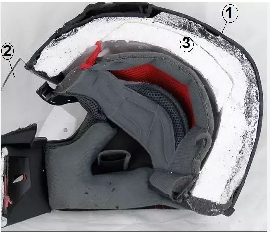 Asphalt Cowgirl Motorcycle Helmet Sticker