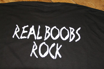 Real Boobs Rock! T-Shirt