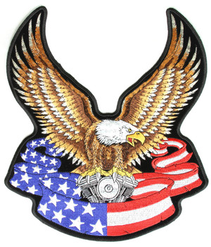 Eagle Banner American Patch Eagle Banner American Patch