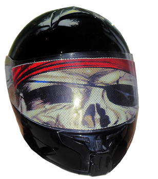 Pirate Motorcycle Helmet Visor.