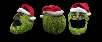 Grinch Motorcycle Helmet Cover Grinch Motorcycle Helmet Cover