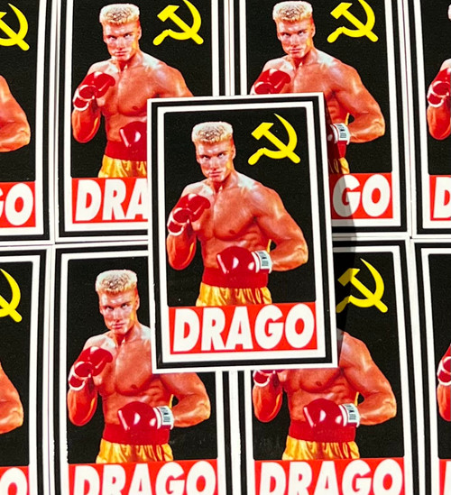Ivan Drago Sticker Rocky IV Sticker 