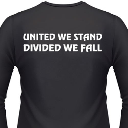 united we stand divided we fall shirt