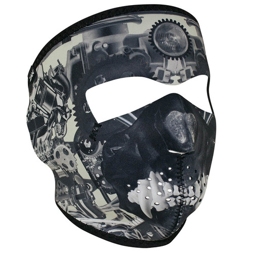 Sprocket Skull Neoprene Face Mask