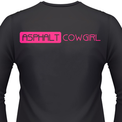 Asphalt Cowgirl Biker T-Shirt
