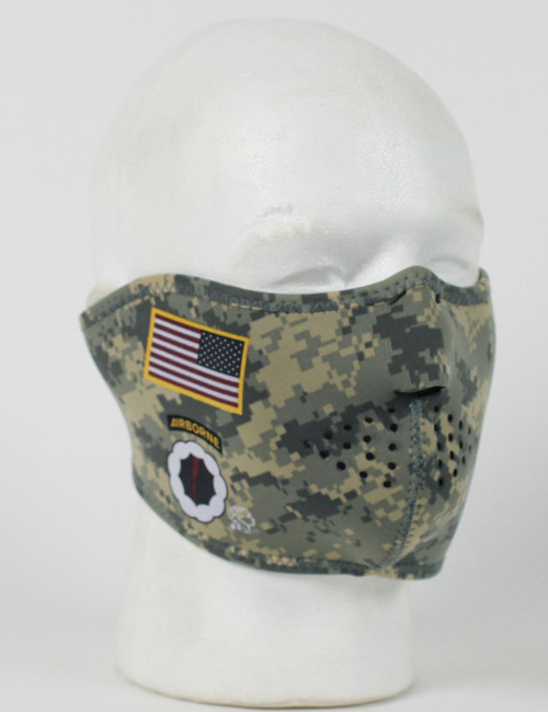 Army Combat Uniform Neoprene Half Face Mask