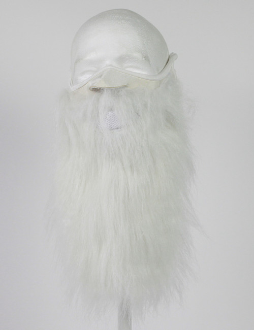 Beardski white beard mask