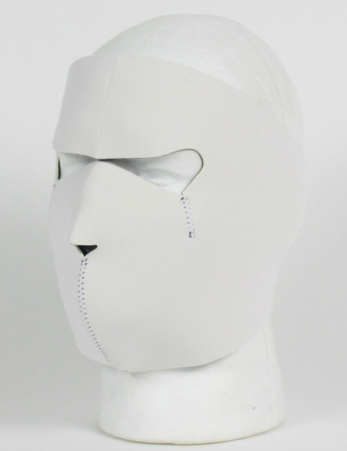 White (Boring) Neoprene Face Mask