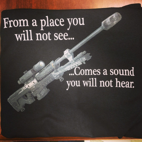 From A Place You Will Not See...Comes A Sound You Will Not Hear T-Shirt