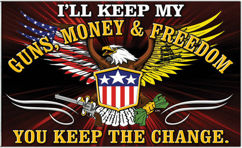 I'll keep my Guns, Money & Freedom shirt