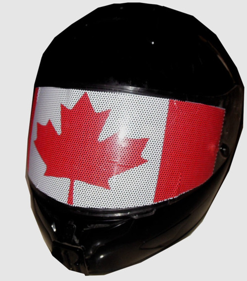 Canadian Flag Motorcycle Helmet Visors Sticker