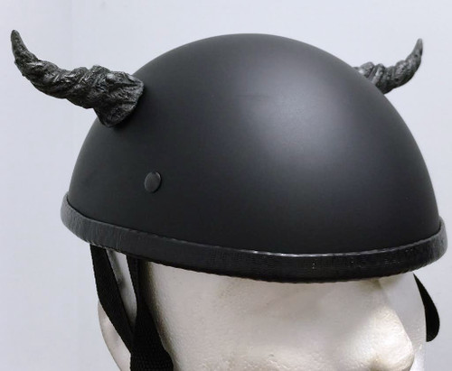 Silver Ogre Motorcycle Helmet Horns