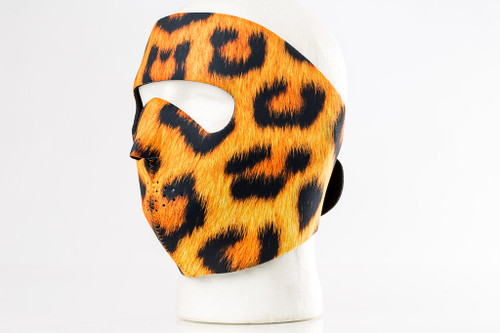 Leopard Neoprene Face Mask