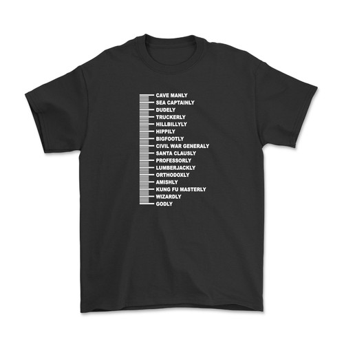 Beard Measurement Scale Shirt