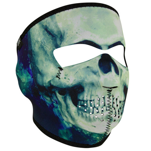 FULL MASK NEOPRENE PAINT SKULL-WNFM414