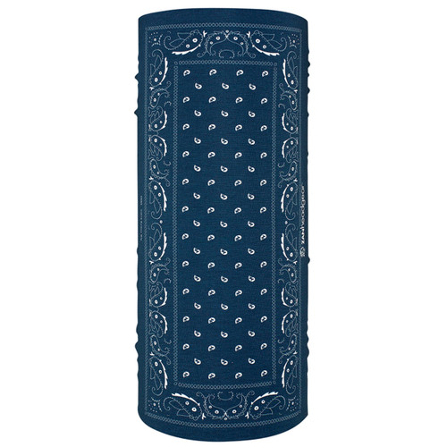 MOTLEY TUBE® POLYESTER BLUE PAISLEY-T111