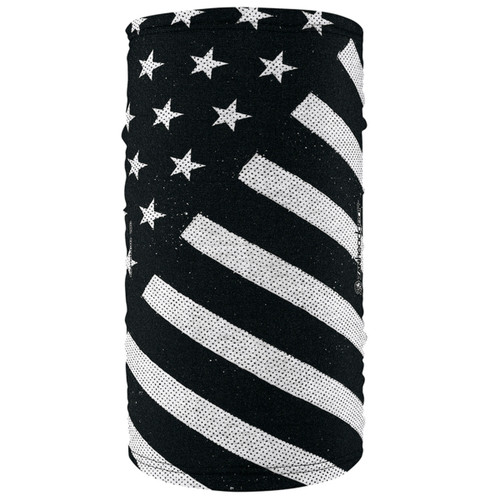 MOTLEY TUBE® FLEECE LINED BLACK & WHITE FLAG-TF091