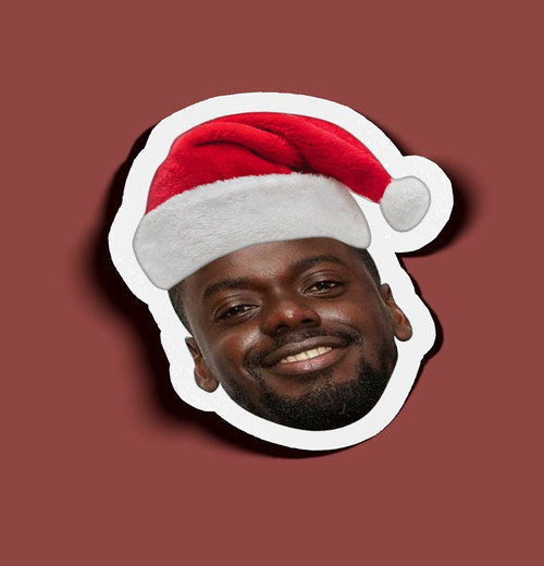 Daniel Kaluuya Santa Sticker