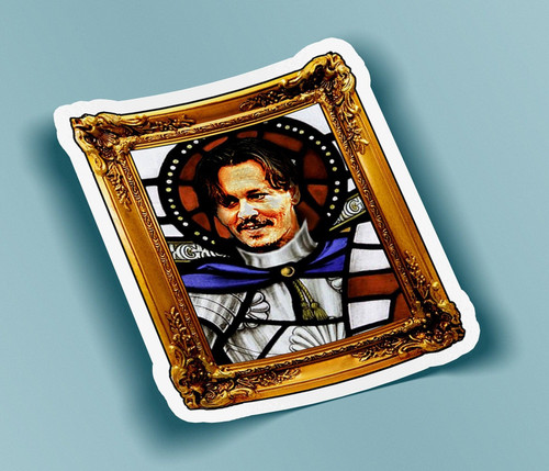 Johnny Depp Sticker