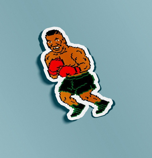 Mike Tyson Punchout Sticker