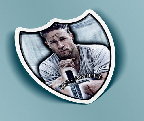 Charlie Hunnam King Arthur Sticker