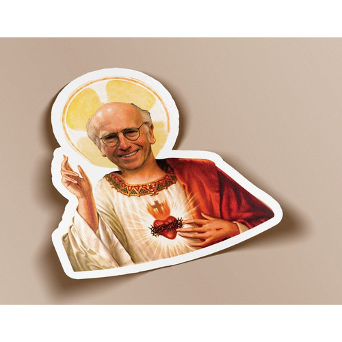 Saint Larry David Sticker