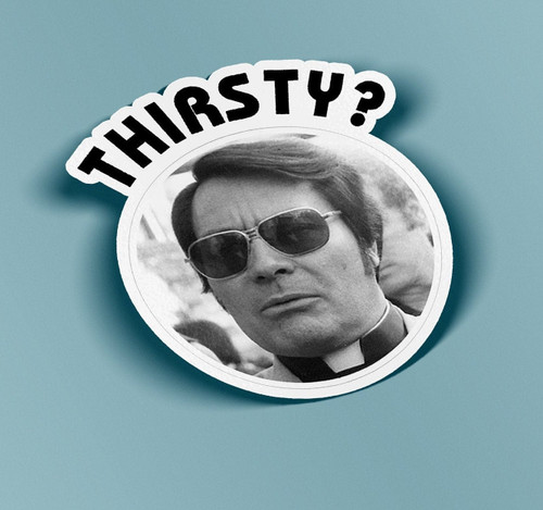 Thirsty Jim Jones Sticker