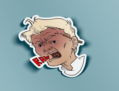 Gordon Ramsay Raw Sticker