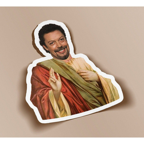 Saint Tim Curry Sticker