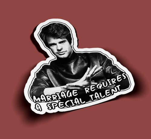 Warren Beatty Sticker