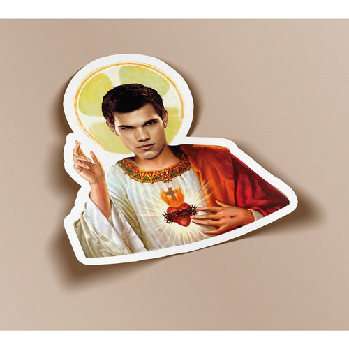 Saint Taylor Lautner Sticker