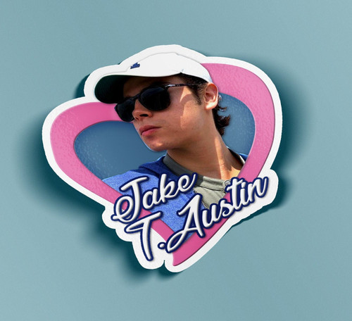 Jake T Austin Sticker