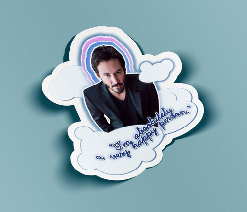 Keanu Reeves Sticker
