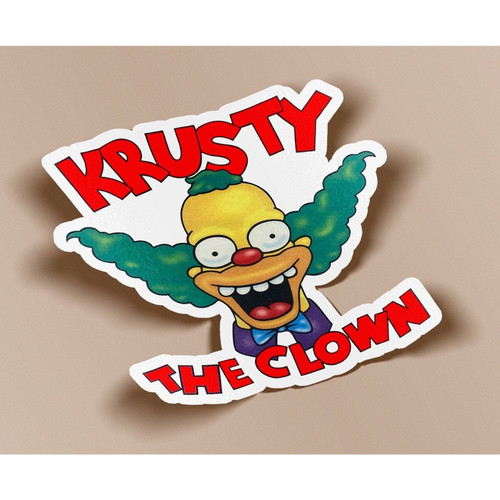 Krusty the Clown Sticker