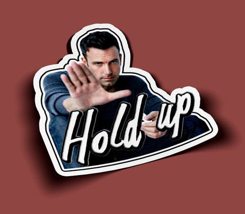 Ben Affleck Sticker - BOGO - Buy One Get One Free of the SAME sticker-1677786937