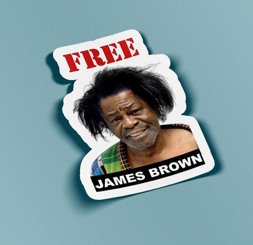 Free James Brown Sticker   Sticker
