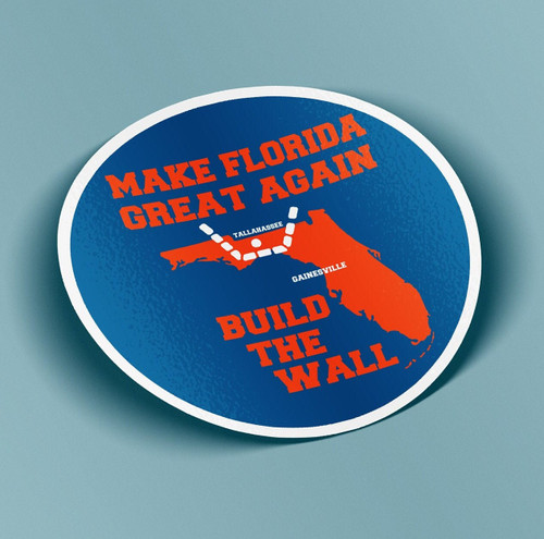 Make Florida Great Again Build a Wall Sticker