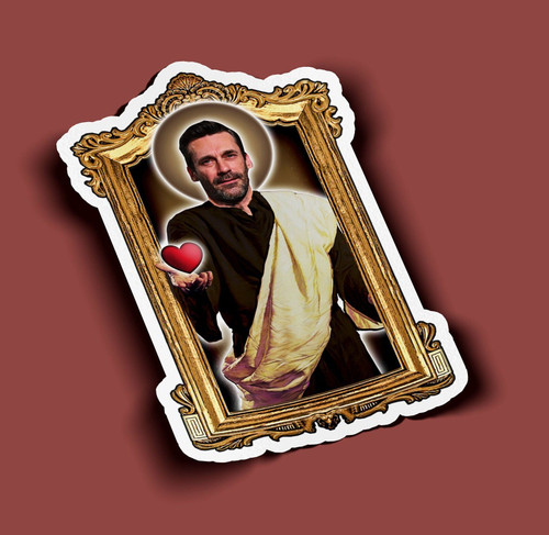 Saint Jon Hamm Sticker