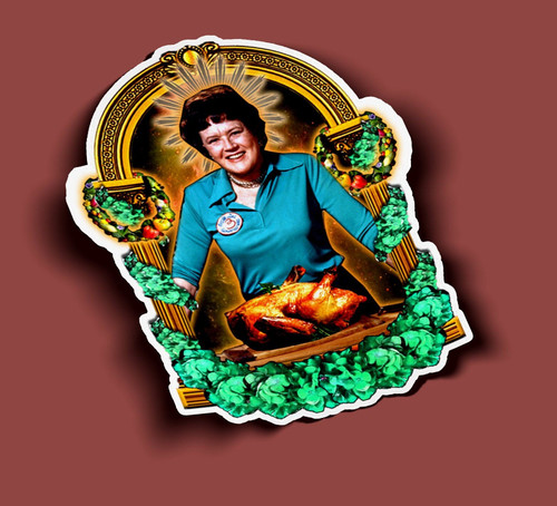 Saint Julia Childs Sticker