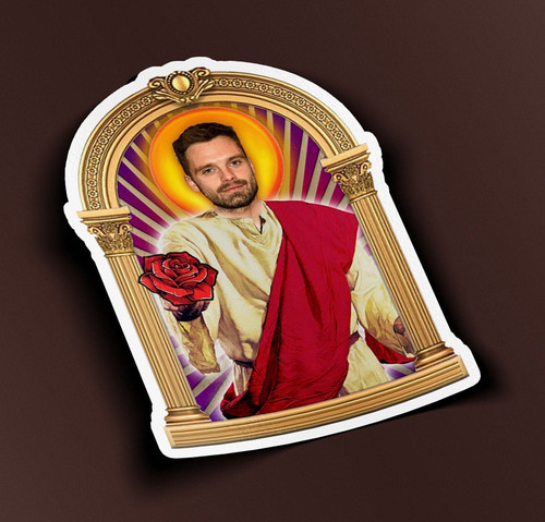 Saint Sebastian Stan Sticker