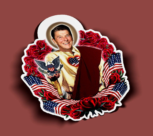 Saint Ronald Reagan Sticker