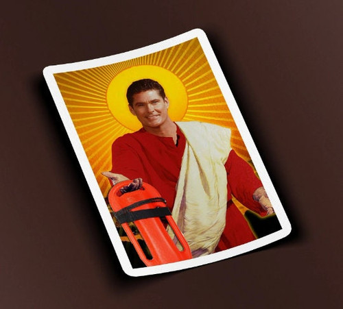 Saint David Hasselhoff Sticker