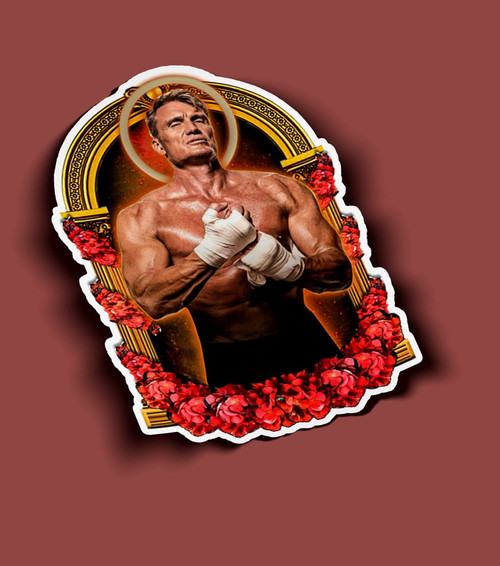 Saint Dolph Lundgren Sticker