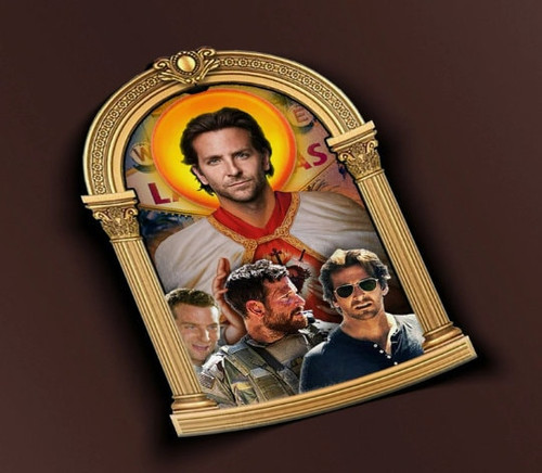 Saint Bradley Cooper Sticker