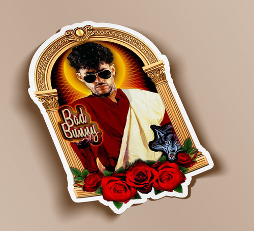 Saint Bad Bunny Sticker